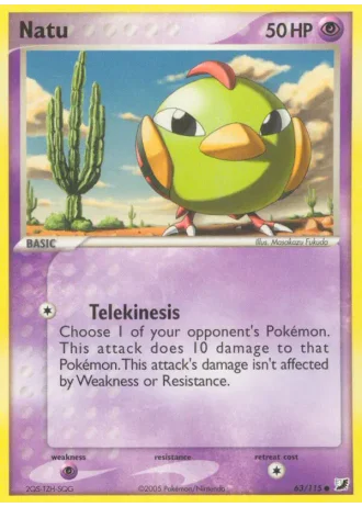 Natu #63/115 — EX Forze Segrete