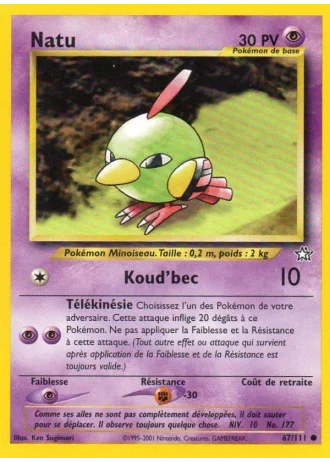Natu #67 — Neo Genesis