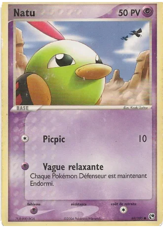 Natu #69/100 — EX Tempête de sable