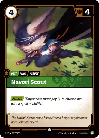 Navori Scout #037/221 — Spiritforged