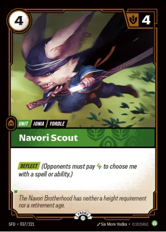 Navori Scout #037/221 — Organized Play Promos