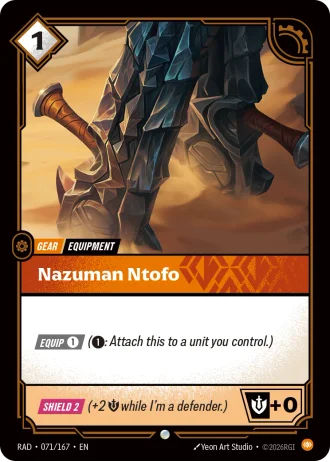 Nazuman Ntofo #071/167 — Radiance