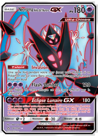 Necrozma Ailes de l’Aurore GX #143 — Ultra-Prisme