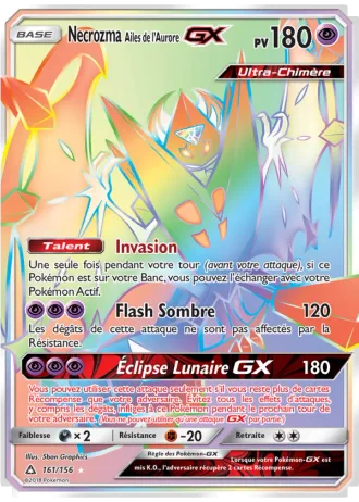 Necrozma Ailes de l’Aurore GX #161 — Ultra-Prisme