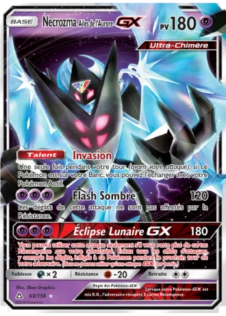 Necrozma Ailes de l’Aurore GX #63 — Ultra-Prisme