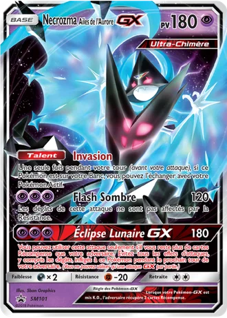 Necrozma Ailes de l’Aurore GX SM101 — Soleil & Lune Promos