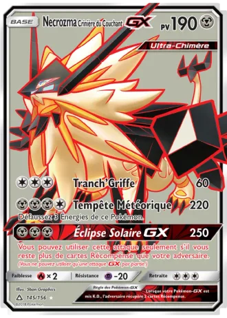Necrozma Crinière du Couchant GX #145 — Ultra-Prisme