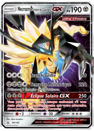 Necrozma Crinière du Couchant GX #90 — Ultra-Prisme