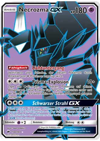 Necrozma GX #134 — Nacht in Flammen