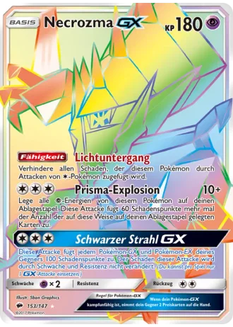 Necrozma GX #153 — Nacht in Flammen