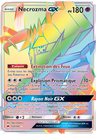 Necrozma GX #153 — Ombres Ardentes