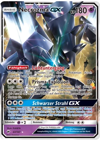 Necrozma GX #63 — Nacht in Flammen