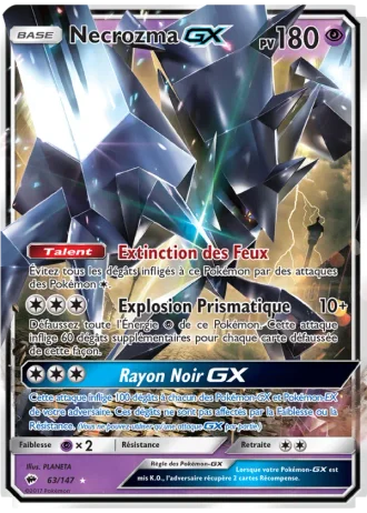 Necrozma GX #63 — Ombres Ardentes
