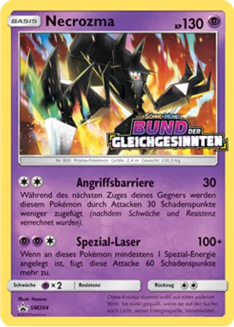 Necrozma SM204 — Sonne & Mond Promos