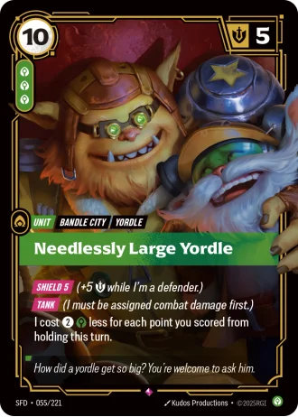 Needlessly Large Yordle #055/221 — Spiritforged