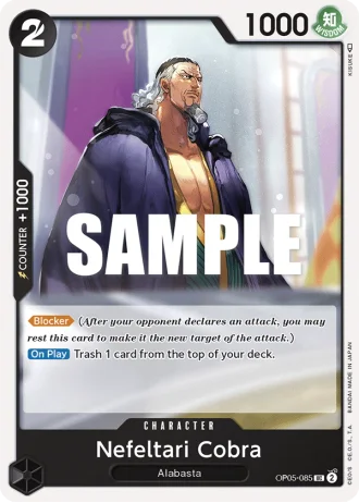 Nefeltari Cobra (OP05-085) — Awakening of the New Era (OP05)