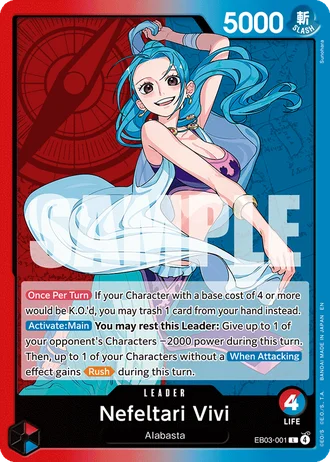 Nefeltari Vivi (EB03-001) — ONE PIECE Heroines Edition (EB03)