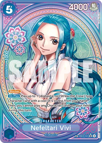 Nefeltari Vivi (EB03-024) (Alternative Art 2) — ONE PIECE Heroines Edition (EB03)