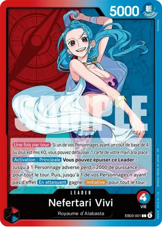 Nefertari Vivi (EB03-001) — ONE PIECE Heroines Edition (EB03)