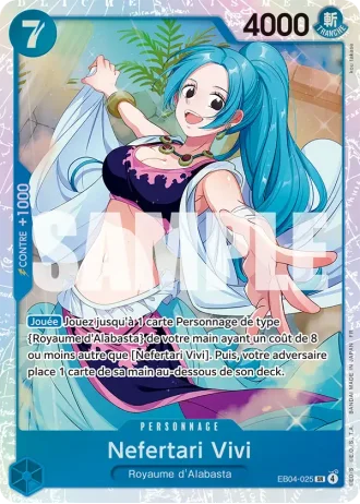 Nefertari Vivi (EB04-025) — Les Sept de la Mer d'Azur (OP14-EB04)