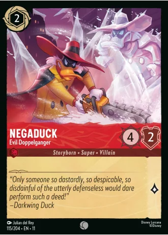 Negaduck - Evil Doppelganger #115/204 — Winterspell