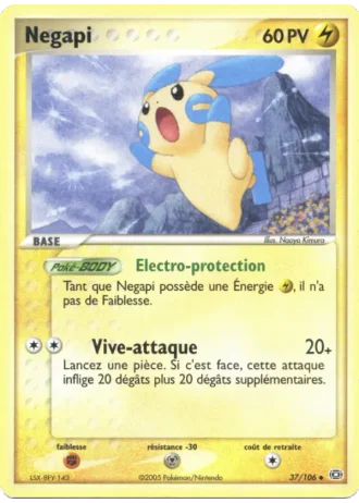 Négapi #37/106 — EX Émeraude