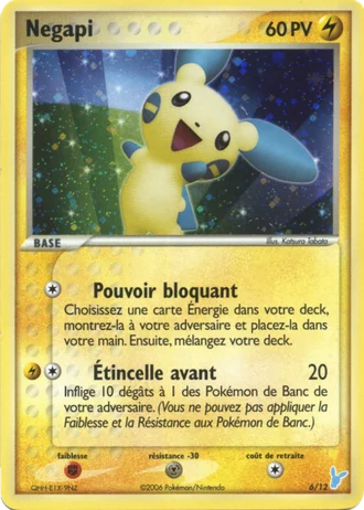 Négapi #6/12 — EX Kit dresseur (Négapi)