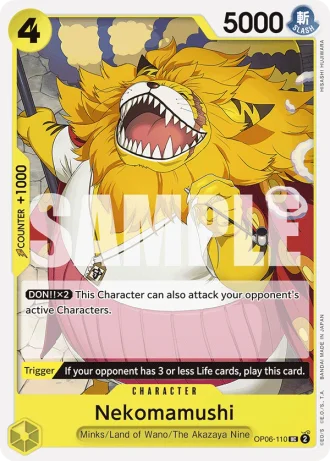 Nekomamushi (OP06-110) (Reprint) — One Piece The Best (PRB01)