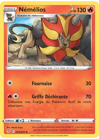 Némélios #23/203 — Évolution Céleste