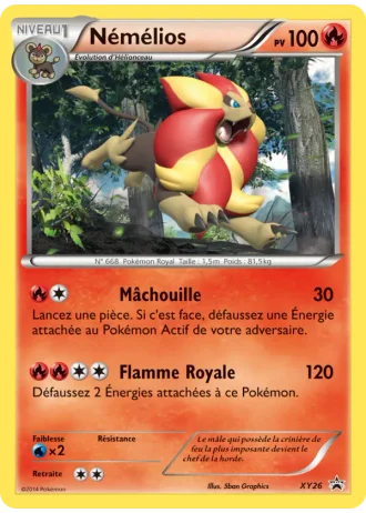 Némélios XY26 — XY Promos