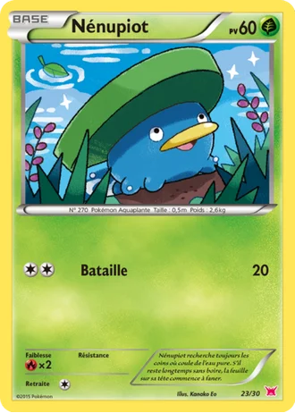 Nénupiot #23 — XY Kit du dresseur (Latias)