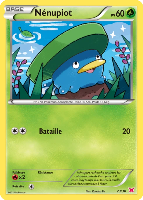 Nénupiot #23 — XY Kit du dresseur (Latias)