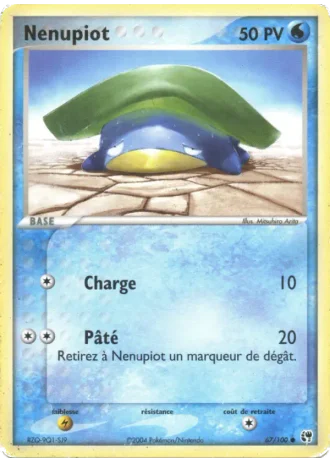 Nenupiot #67/100 — EX Tempête de sable