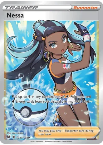 Nessa TG27/30 — Trainer Gallery (Lost Origin)