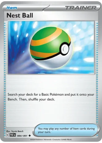 Nest Ball #084/91 — Paldean Fates