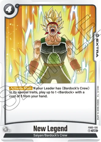 New Legend FB03-135 — Raging Roar (FB03)