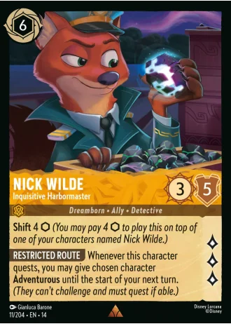 Nick Wilde - Inquisitive Harbormaster #11/257 — Hyperia City
