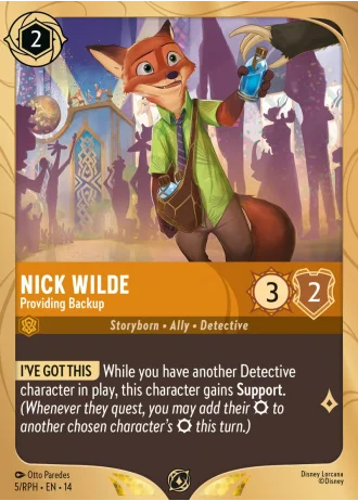 Nick Wilde - Providing Backup RPH-5/257 — Hyperia City