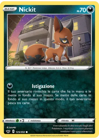 Nickit #125/202 — Spada e Scudo