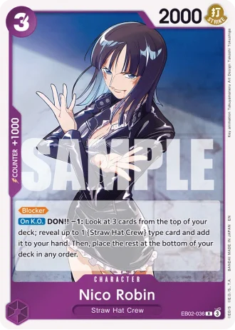 Nico Robin (EB02-036) — Anime 25th Collection (EB02)