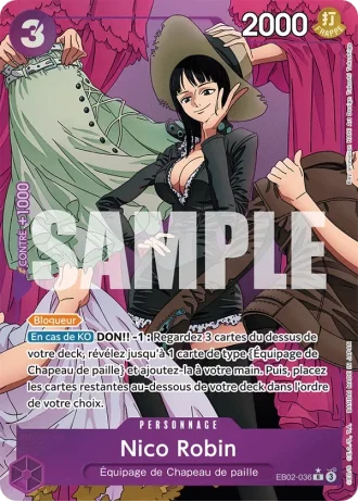 Nico Robin (EB02-036) (Alternative Art) — Anime 25th Collection (EB02)