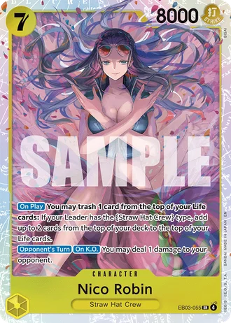 Nico Robin (EB03-055) — ONE PIECE Heroines Edition (EB03)