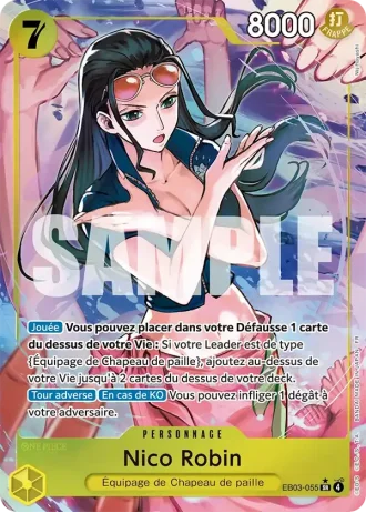 Nico Robin (EB03-055) (Alternative Art) — ONE PIECE Heroines Edition (EB03)