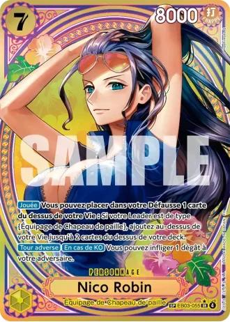 Nico Robin (EB03-055) (Special Rare) — ONE PIECE Heroines Edition (EB03)