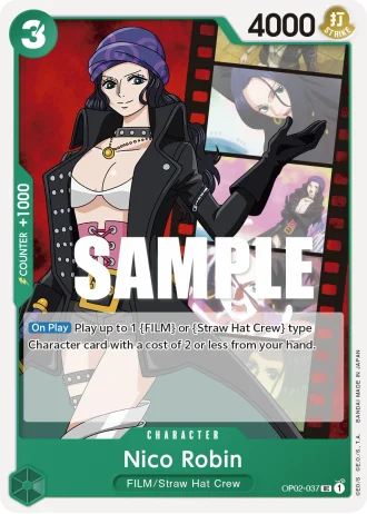 Nico Robin (OP02-037) — Paramount War (OP02)