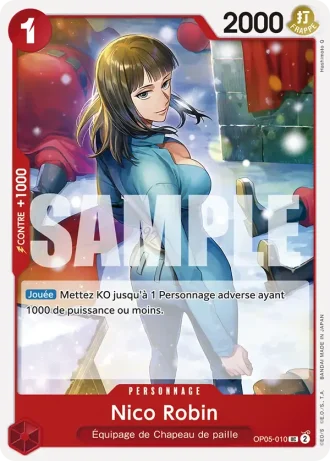 Nico Robin (OP05-010) (Full Art) — ONE PIECE CARD THE BEST (PRB01)