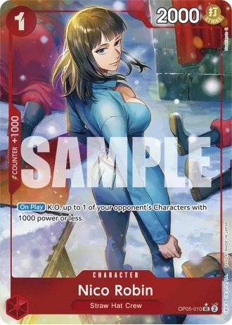 Nico Robin (OP05-010) (Full Art) — One Piece The Best (PRB01)