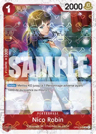 Nico Robin (OP05-010) (Jolly Roger Foil) — ONE PIECE CARD THE BEST (PRB01)