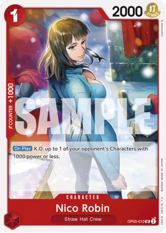 Nico Robin (OP05-010) (Reprint) — One Piece The Best (PRB01)