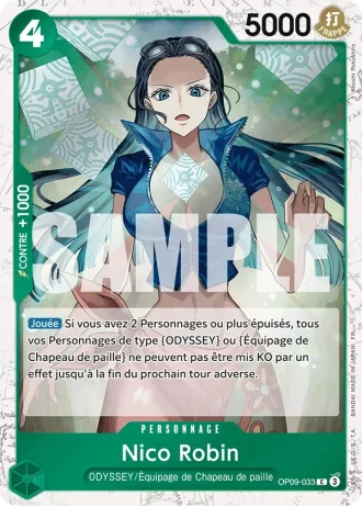 Nico Robin (OP09-033) (Reprint) — ONE PIECE CARD THE BEST vol.2 (PRB02)
